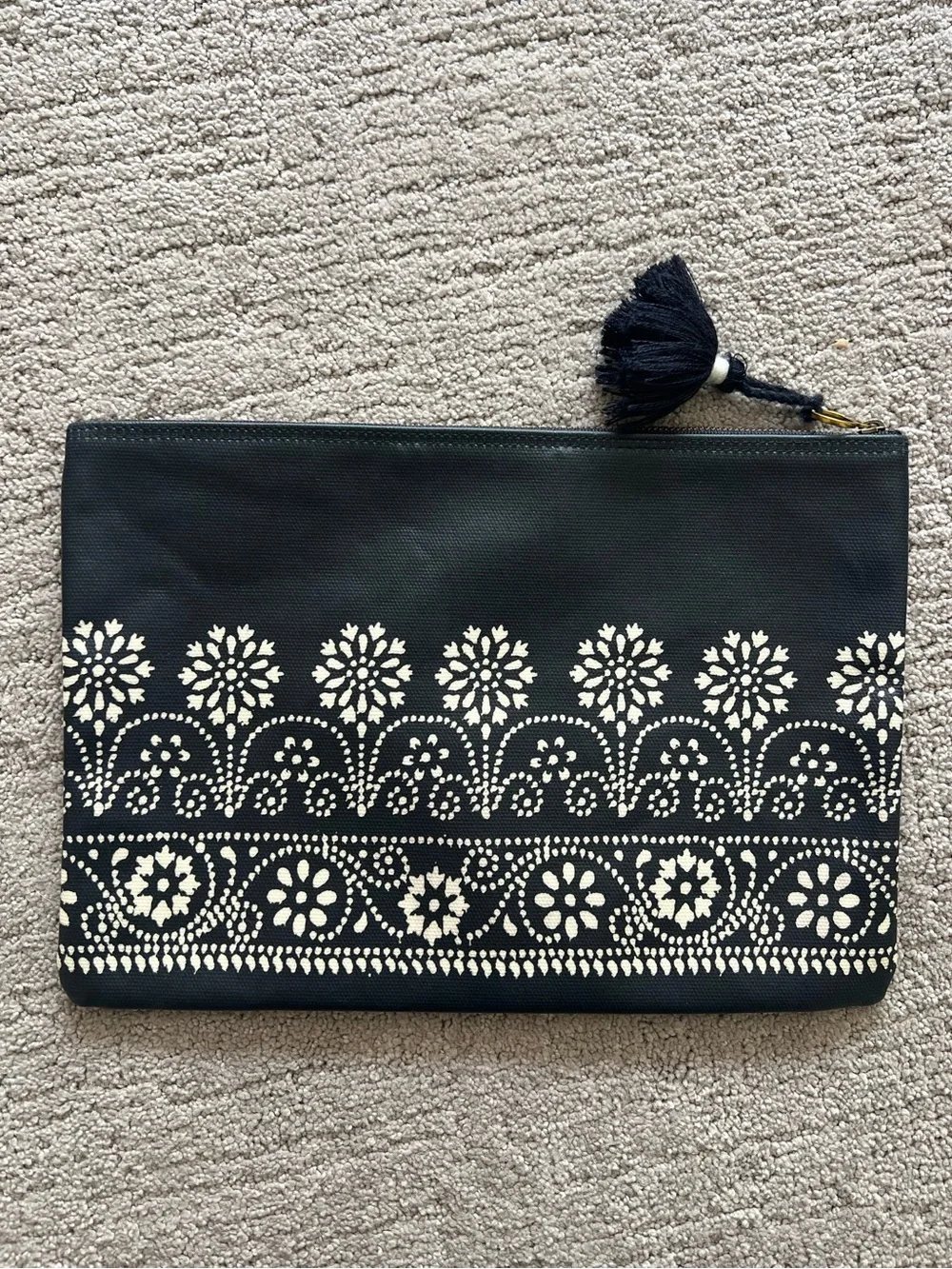Madewell floral stitched